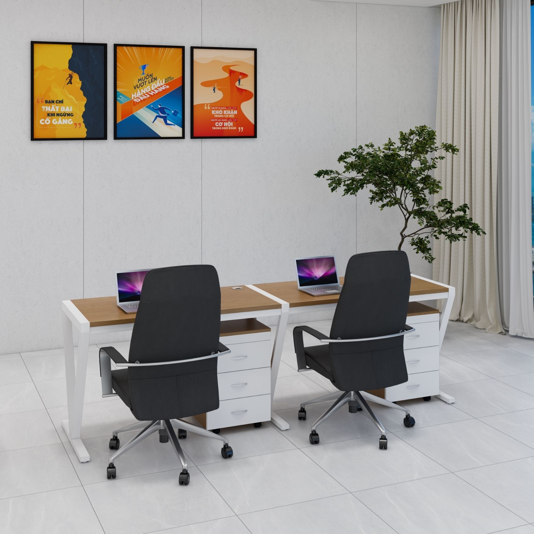 Bàn Cụm 2 SMBC2017 240cmx60cm