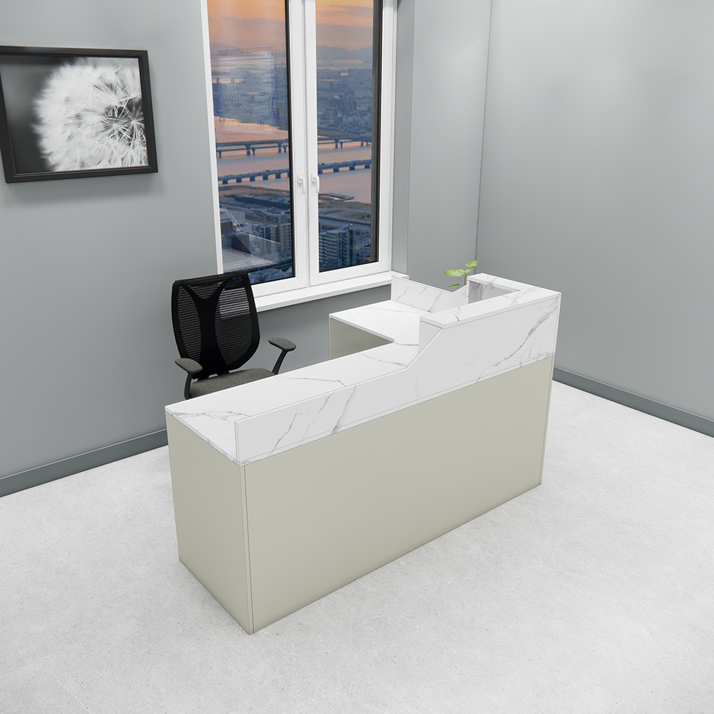Quầy Lễ Tân SMQLT006 180cm x75cm