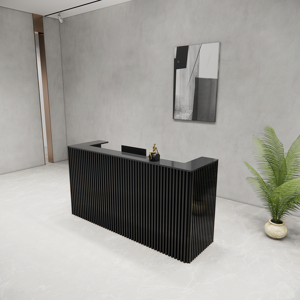 Quầy Lễ Tân SMQLT007 200cm x105cm