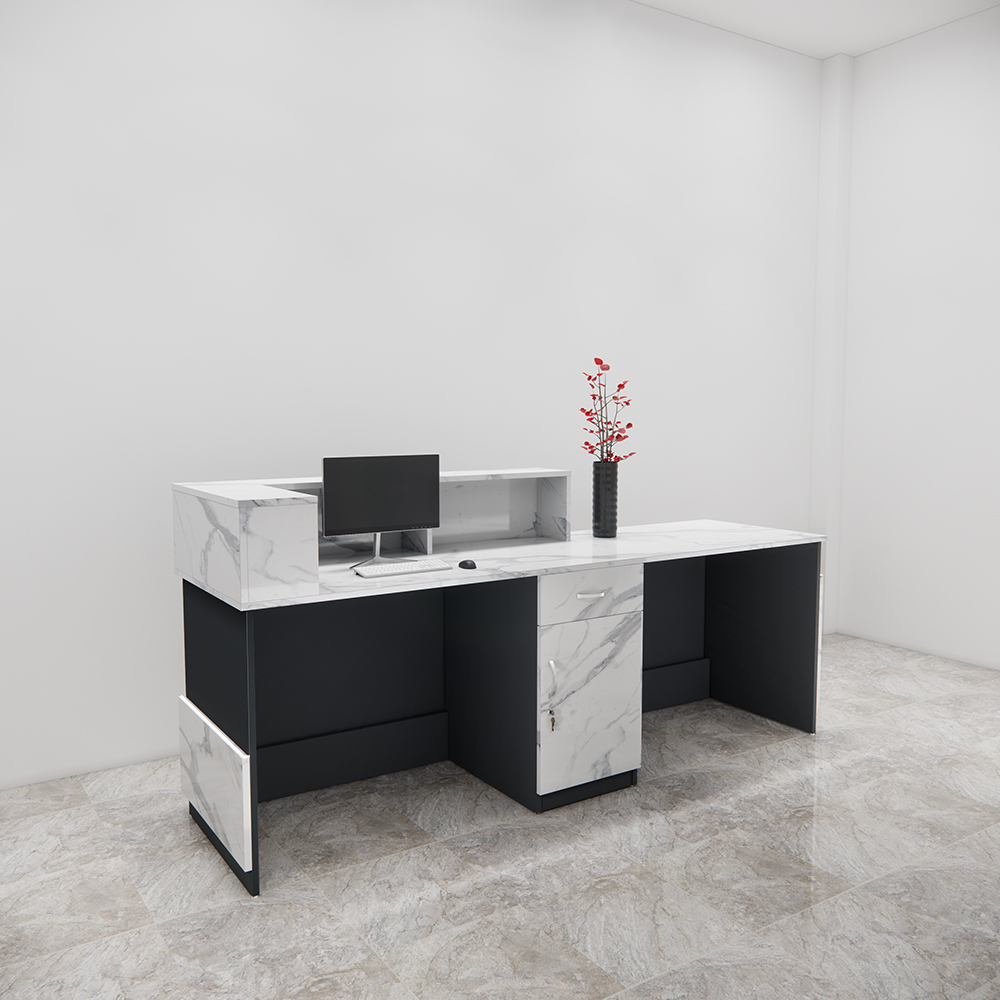 Quầy Lễ Tân SMQLT010 220cm x75cm