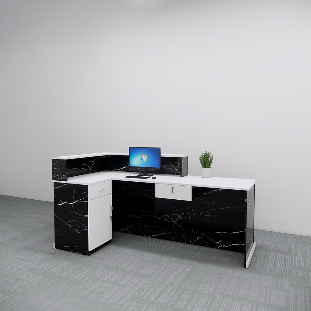 Quầy lễ tân SMQLTL013 220cm x75cm