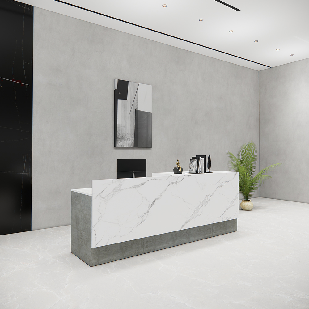 Quầy lễ tân SMQLTL015 240cm x75cm