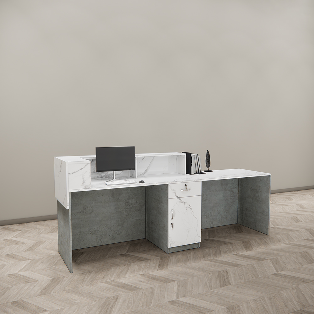Quầy Lễ Tân SMQLT016 240cm x100cm