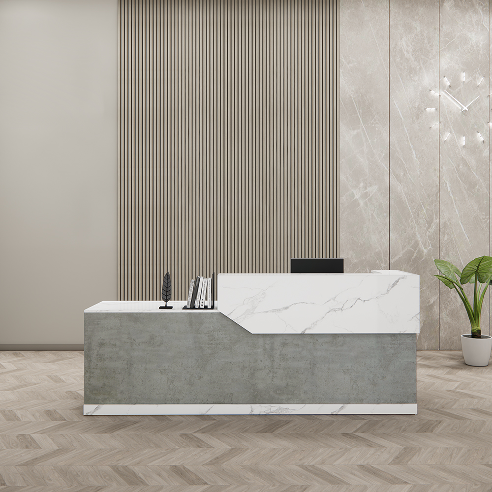 Quầy Lễ Tân SMQLT016 240cm x100cm