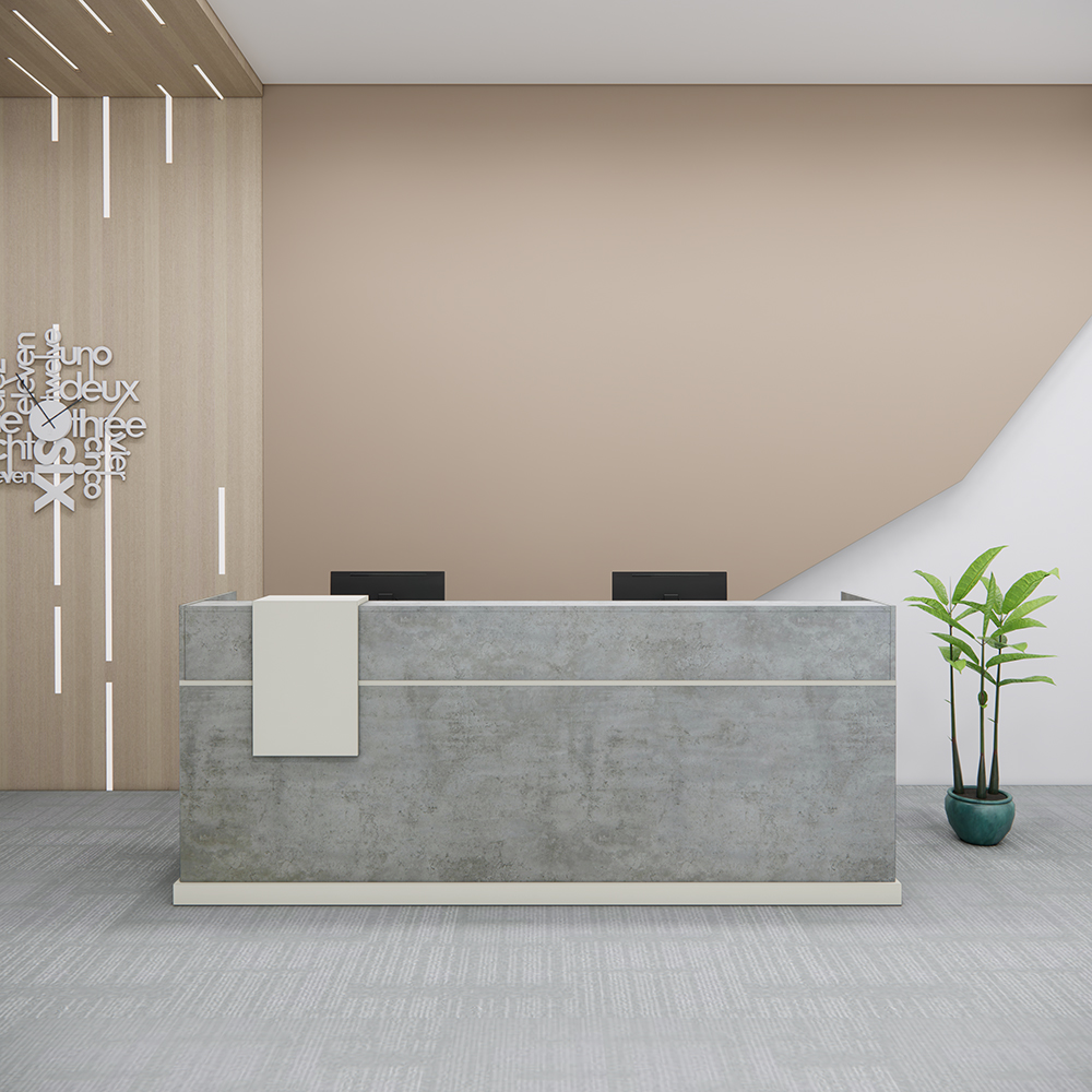 Quầy Lễ Tân SMQLT017 240cm x100cm