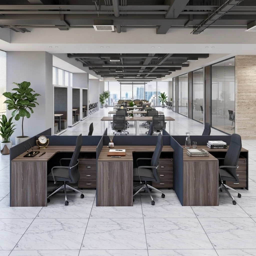 Bàn cụm 6 SMBC6005 420cm x240cm