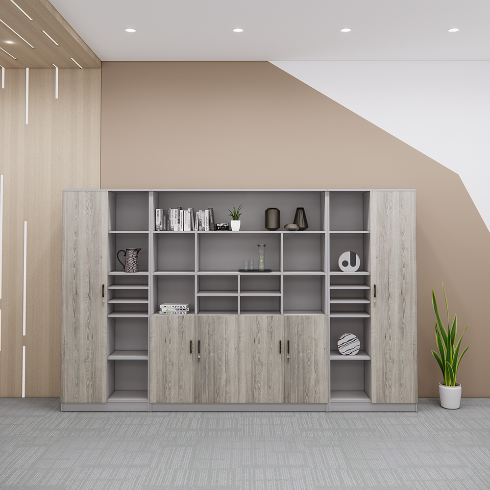 Tủ giám đốc SMTGDG006, gỗ công nghiệp MFC melamine, phong cách trung tính, thiết kế tinh tế, độc đáo.
