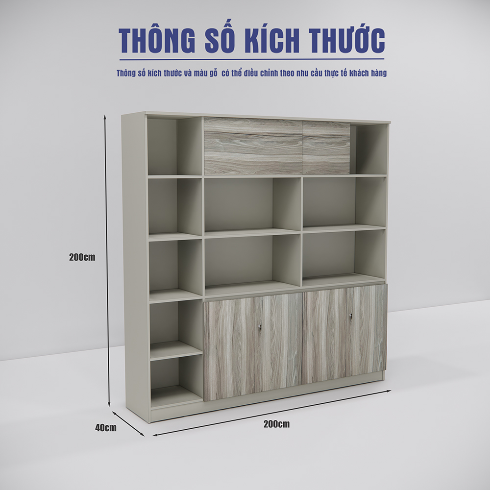 Tủ Giám Đốc SMTGDG009 200cm x200cm