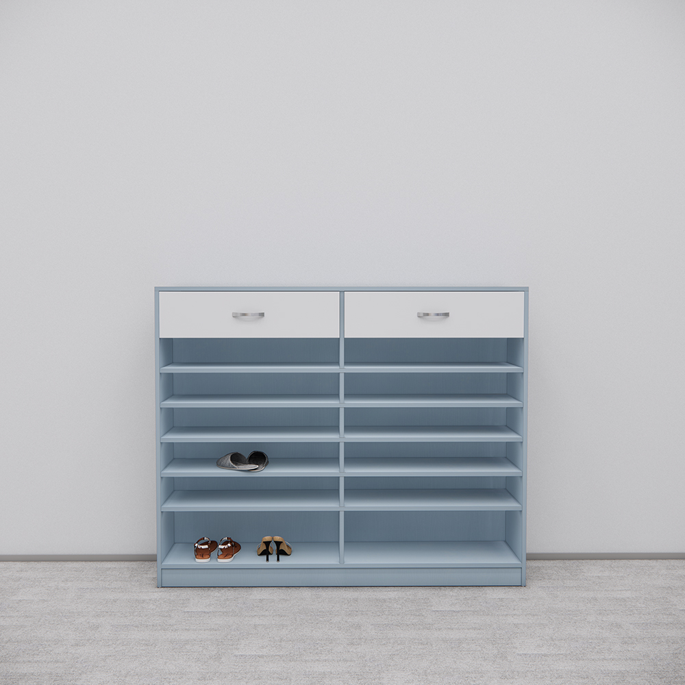 Mẫu Tủ Giày SMTGG010 160cm x130cm