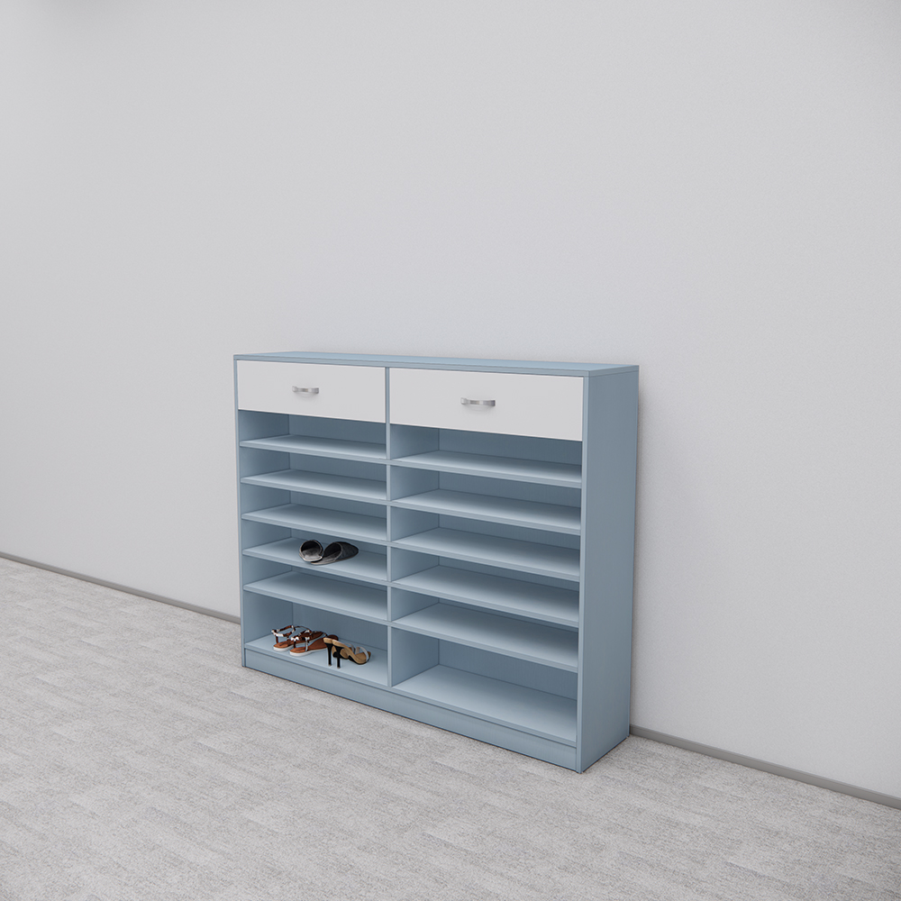 Mẫu Tủ Giày SMTGG010 160cm x130cm
