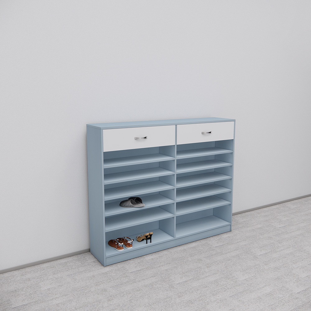 Mẫu Tủ Giày SMTGG010 160cm x130cm