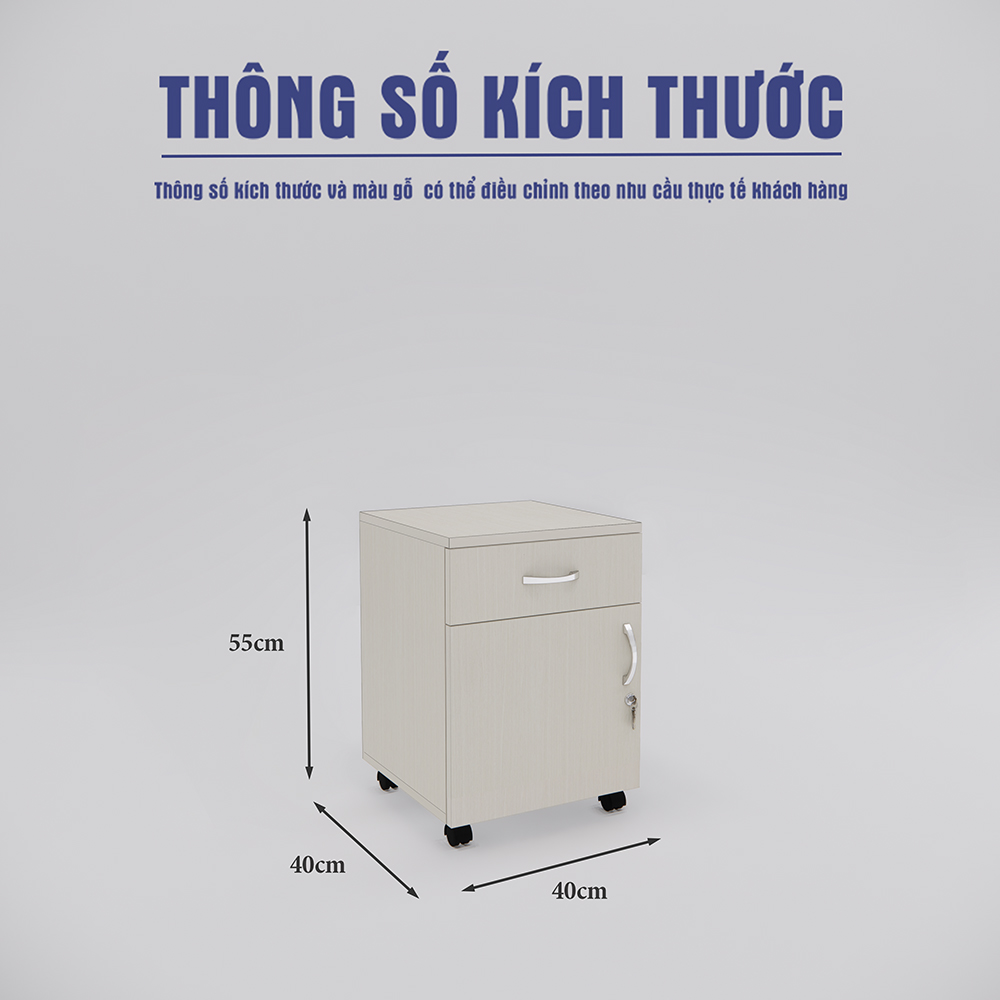Tủ Hồ Sơ Di Động SMTDD002 40cm x55cm