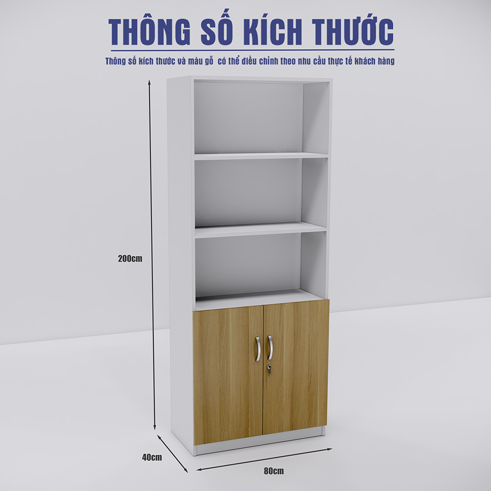 Tủ Hồ Sơ SMTHSG003 200cm x80cm