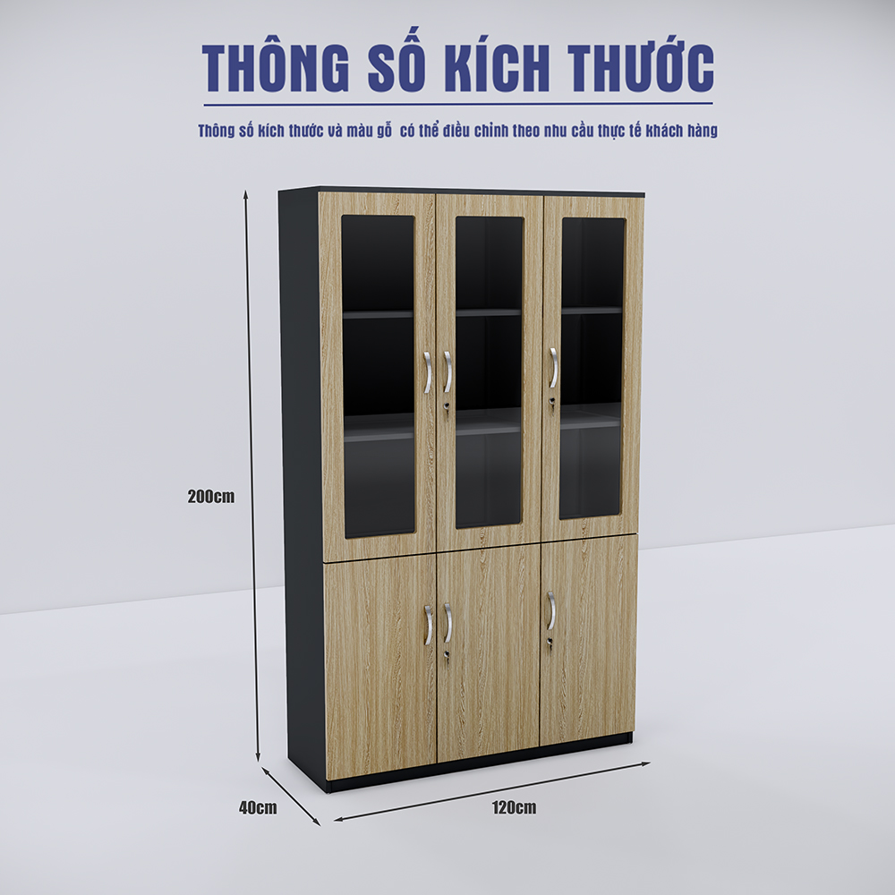 Tủ Hồ Sơ SMTHSG006 200cm x120cm