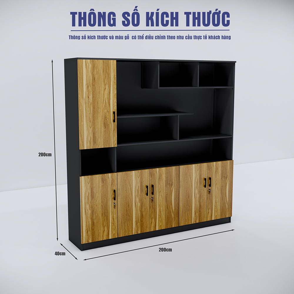 Tủ Hồ Sơ SMTHSG014 200cm x200cm