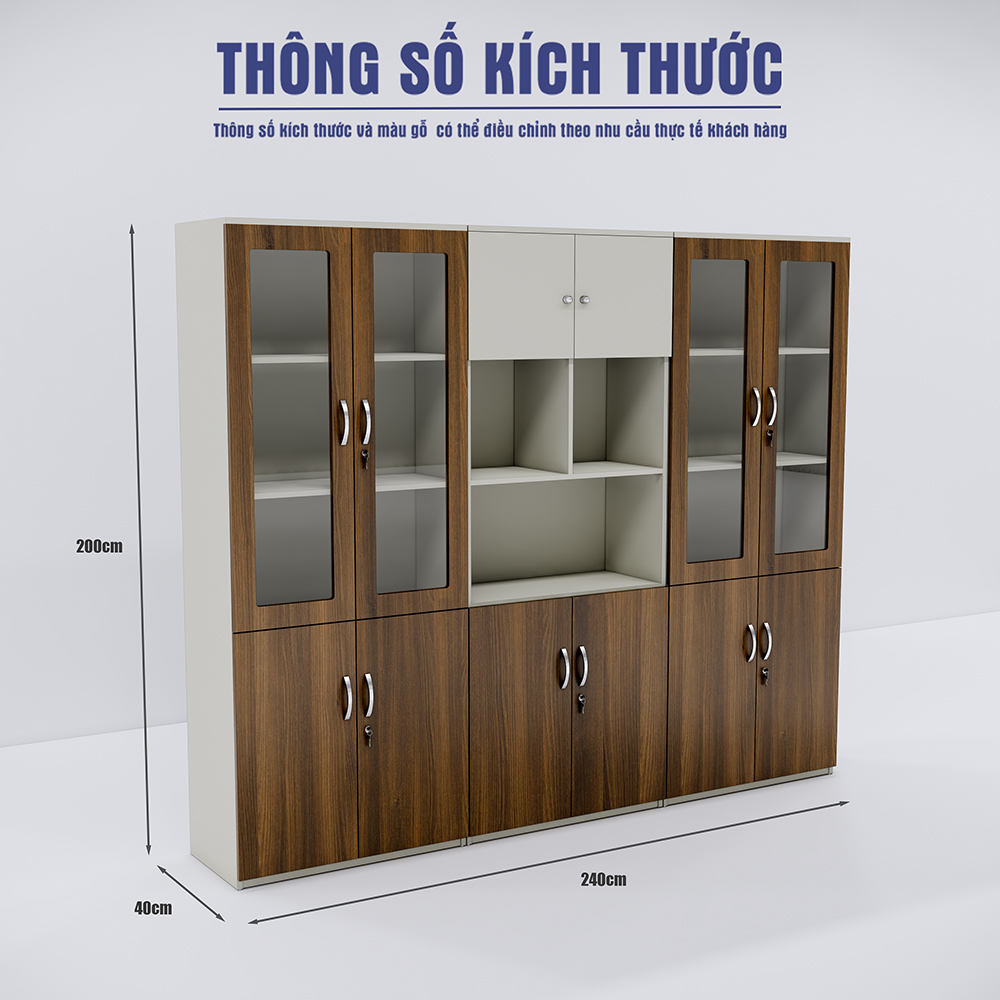 Tủ Hồ Sơ SMTHSG022 200cm x240cm