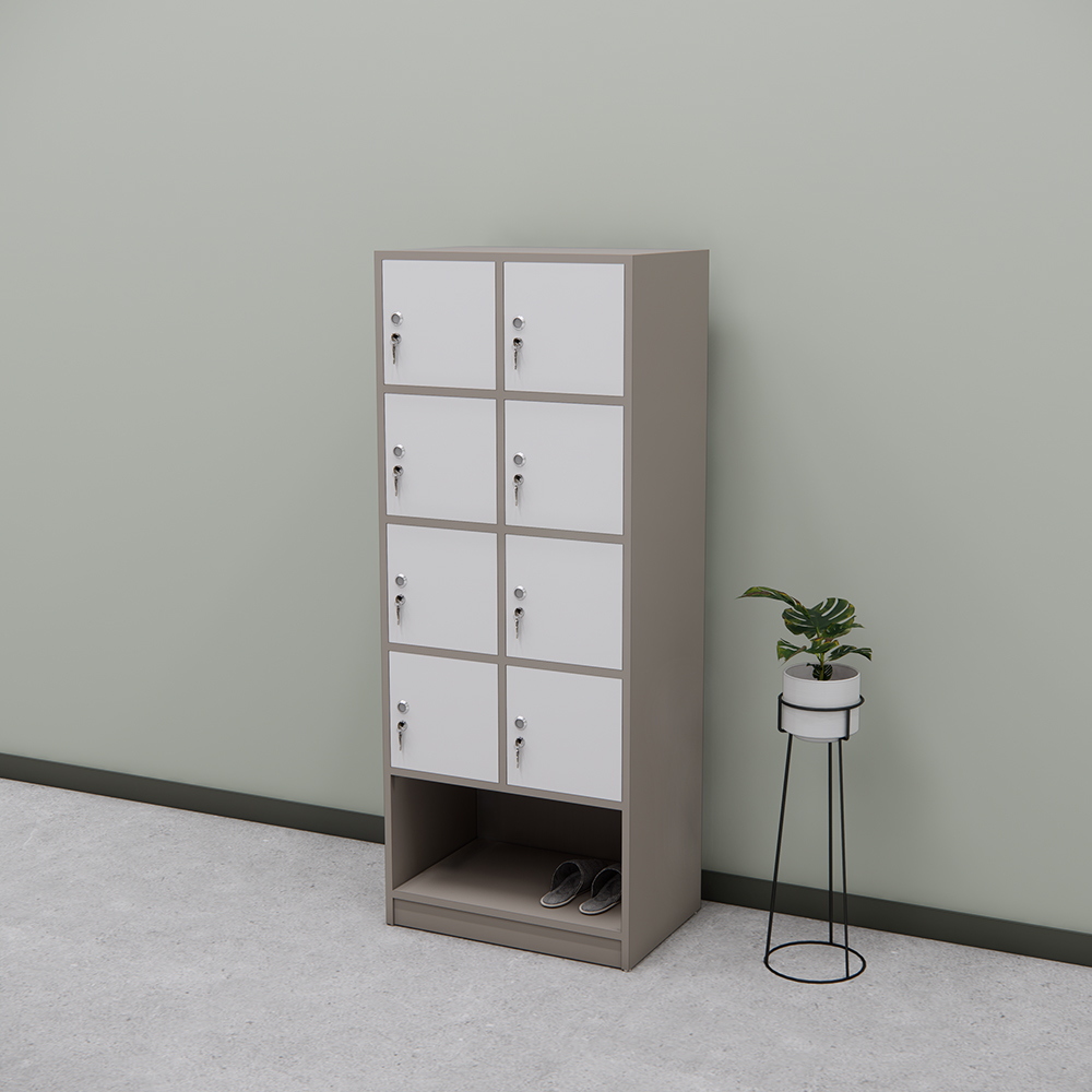 Tủ locker SMTLKG011 cao 150cm rộng 60cm, tiện lợi cho văn phòng