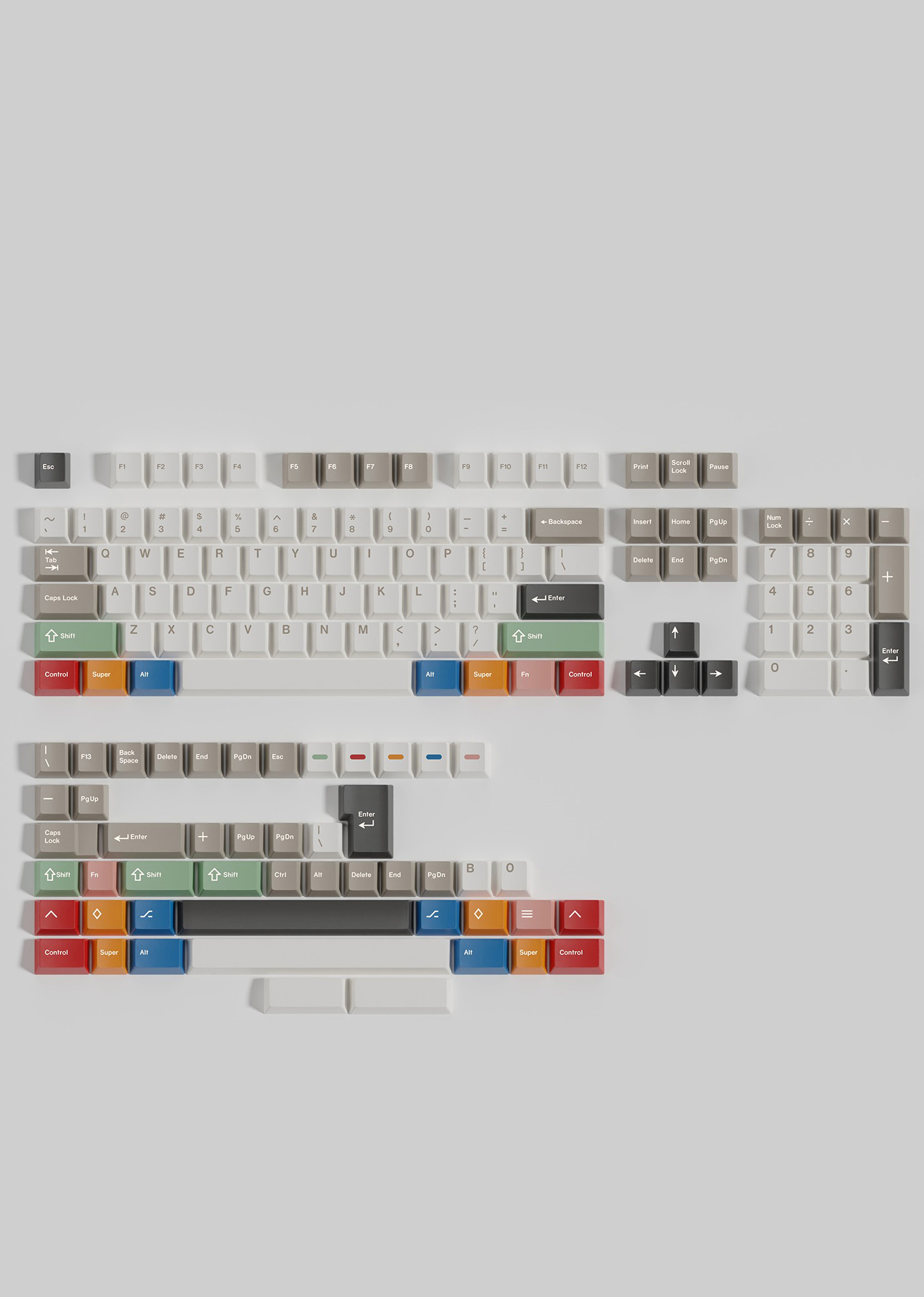 [In Stock] Keycap Walker Cherry Foundation PBT Dyesub