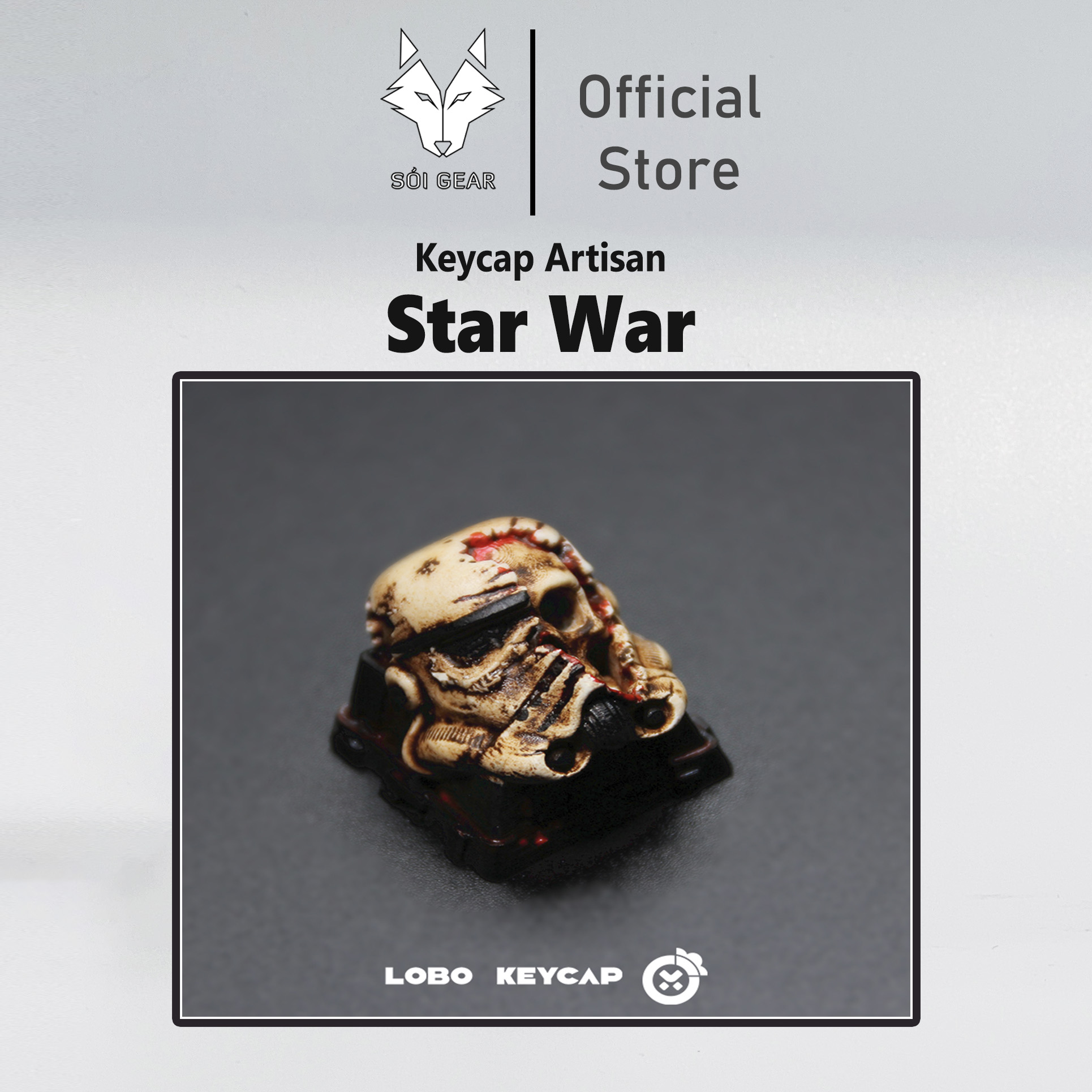 Keycap Lobo Artisan Star War