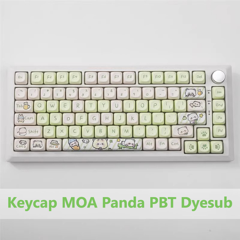 [In-stock] Keycap MOA Panda PBT Dyesub