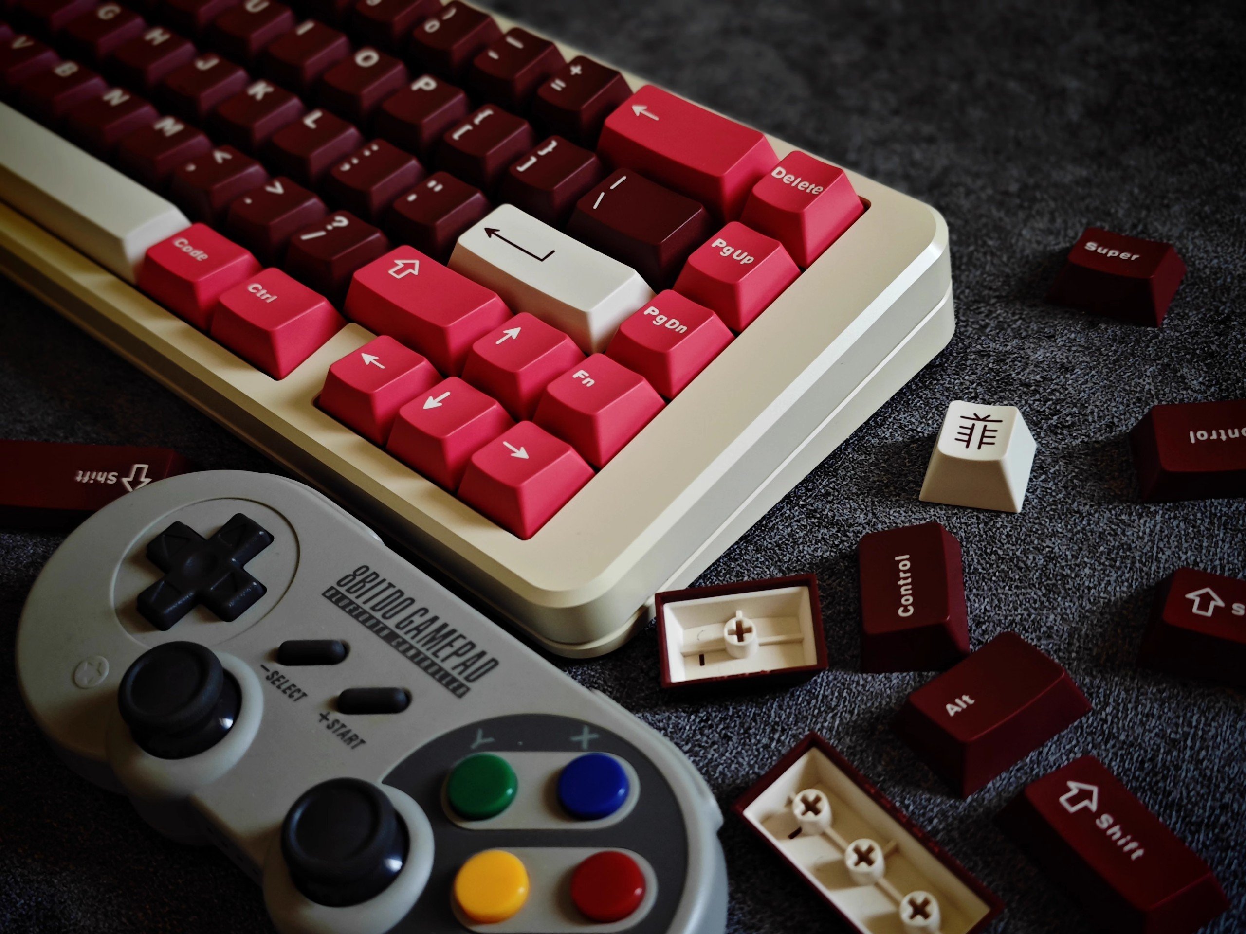 Keycap Cherry Aifei Golden Velvet ABS Doubleshot