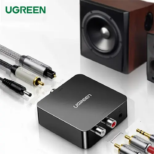 Bộ Chuyển Đổi Âm Thanh Quang và Coaxial Sang RCA Ugreen 30523 Chính Hãng