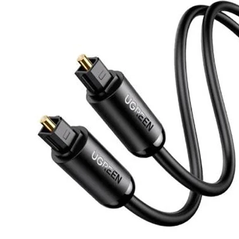 Cáp Âm Thanh Audio Quang Toslink UGREEN AV122 giao thức S/PDIF, hỗ trợ Dolby 7.1 kênh