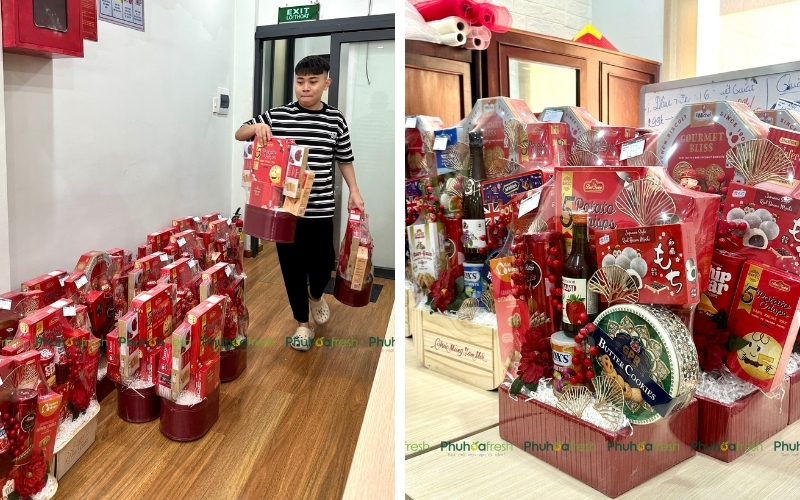 Nhiều khách hàng xem Phuhoa Fresh như một cách “mua sự yên tâm” cho mùa quà Tết, hơn là chỉ mua một giỏ trái cây thông thường