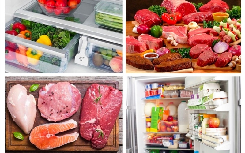 phân tách rõ ràng thực phẩm sống – chín trong tủ lạnh được xem là nguyên tắc an toàn thực phẩm cơ bản nhưng bắt buộc, được các cơ quan y tế quốc tế khuyến nghị áp dụng lâu dài.