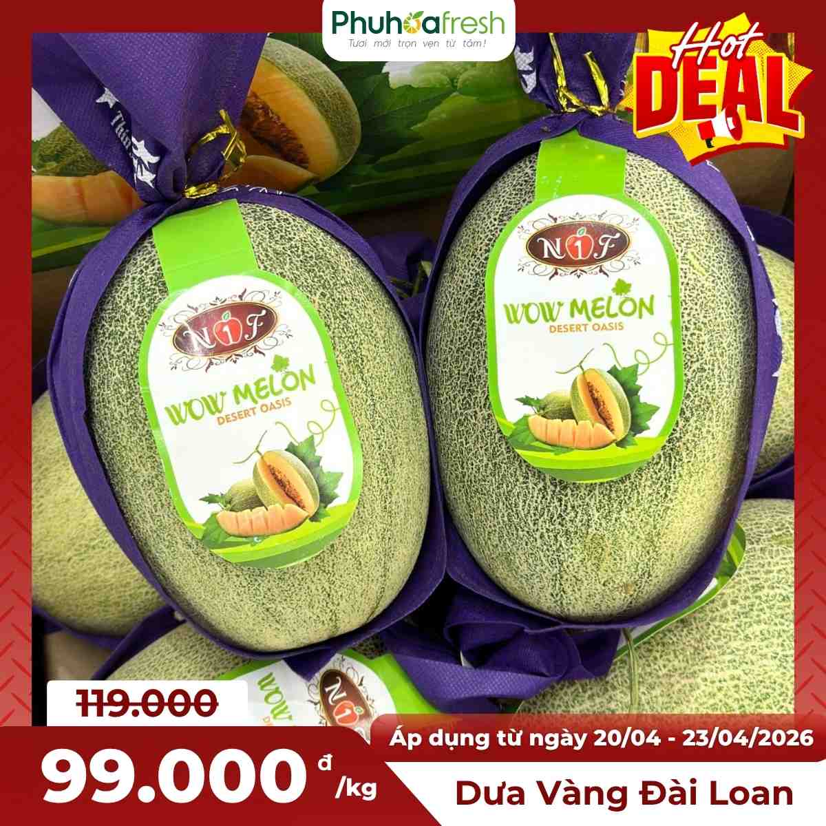 Dưa Lưới Đài Loan