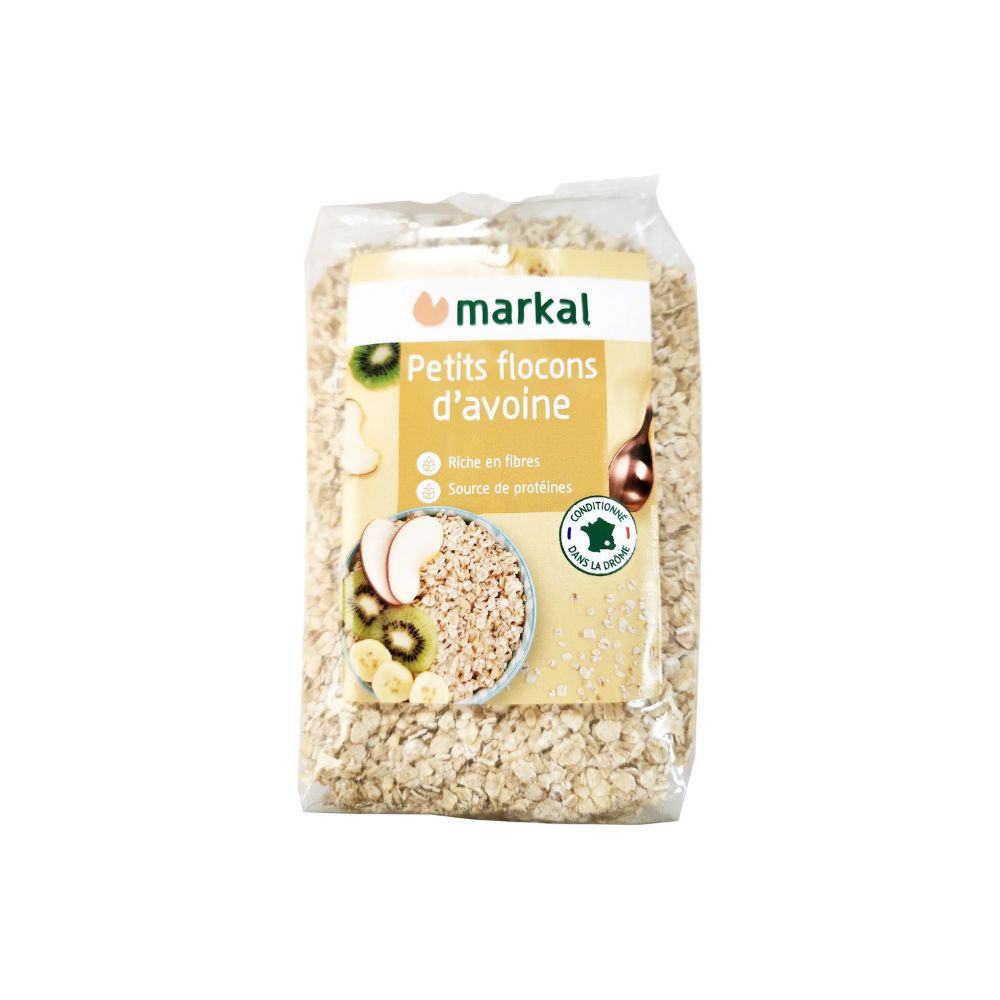 Yến mạch cán mỏng hữu cơ Markal 500g