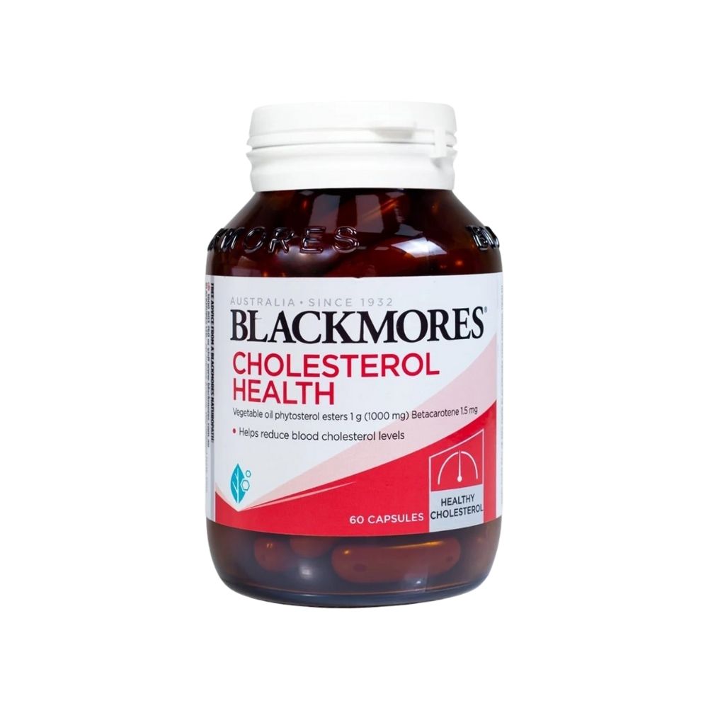 Viên uống Cholesterol Health lọ 60v BLACKMORES hỗ trợ giảm mỡ máu - Úc