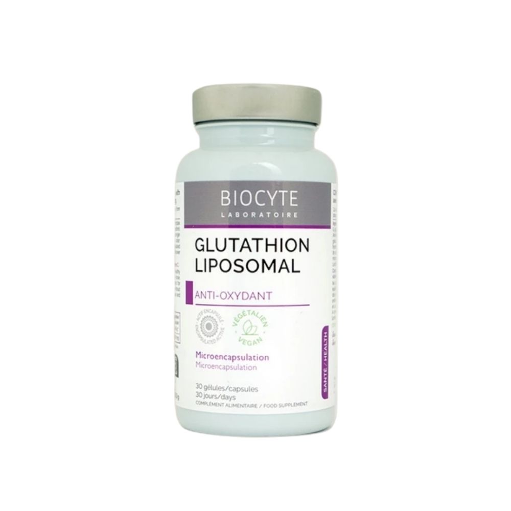 Viên uốn bổ ung Glutathion Liposomal H/30V BIOCYTE Glutathion vi bao chống oxy hóa, sáng da, trị nám
