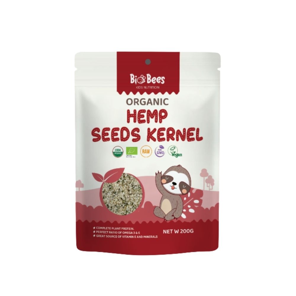 Hạt gai dầu hữu cơ 200gr - BioBees