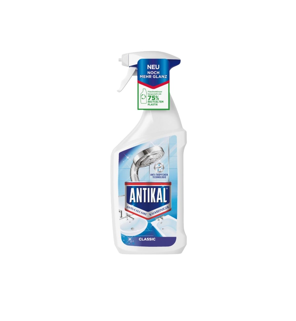 Dung dịch tẩy inox dạng xịt Antikal 750ml