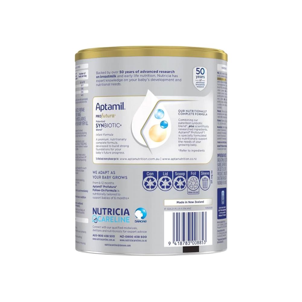 Sữa Aptamil Úc Profutura Số 1 Cho Bé Từ 0-6 tháng tuổi