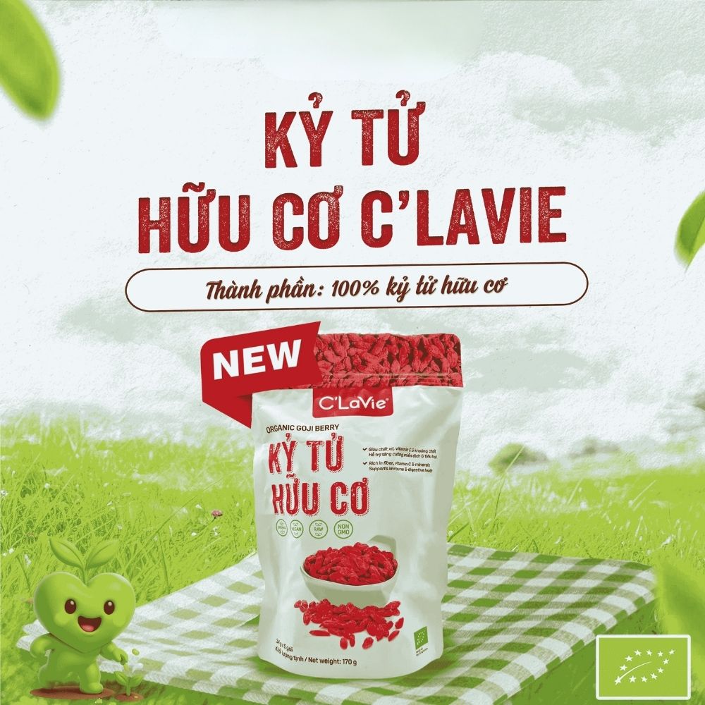 Kỷ tử hữu cơ C'LaVie 170g