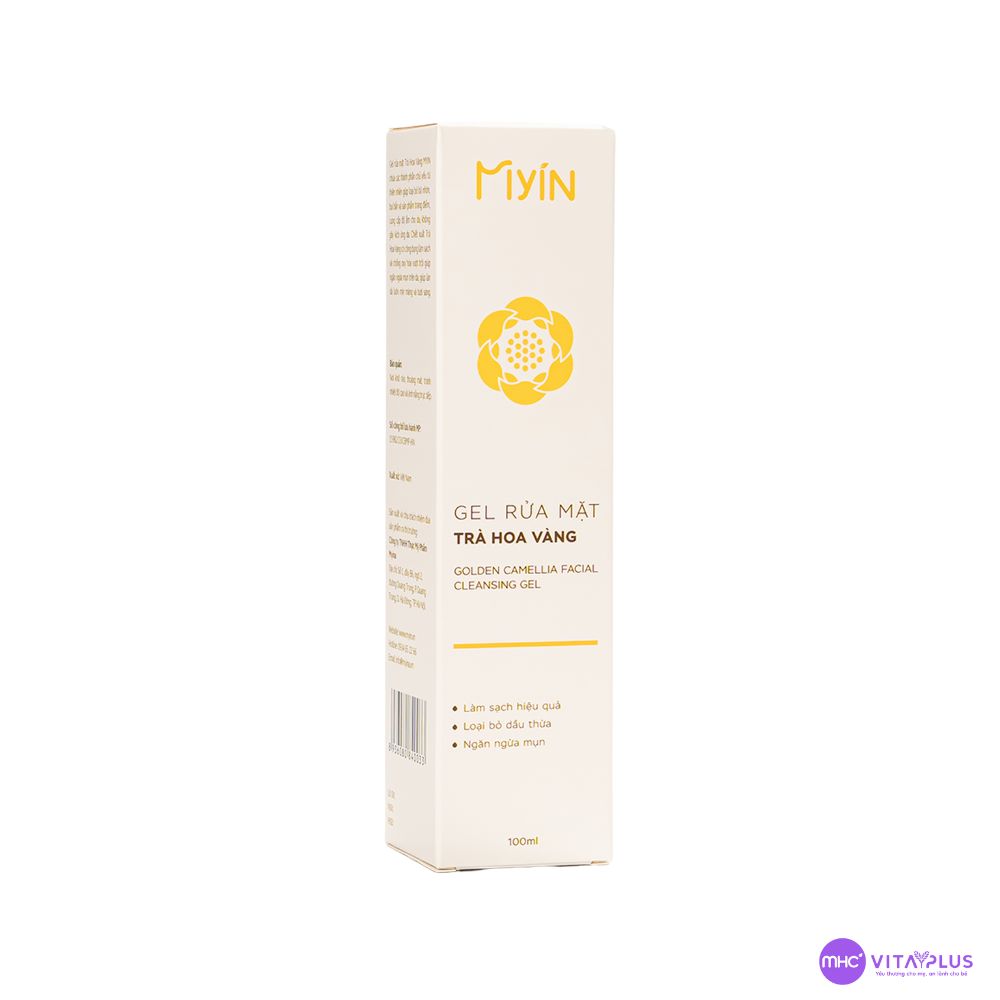 Gel rửa mặt Trà Hoa Vàng | Golden Camellia Facial Cleansing Gel -100ml
