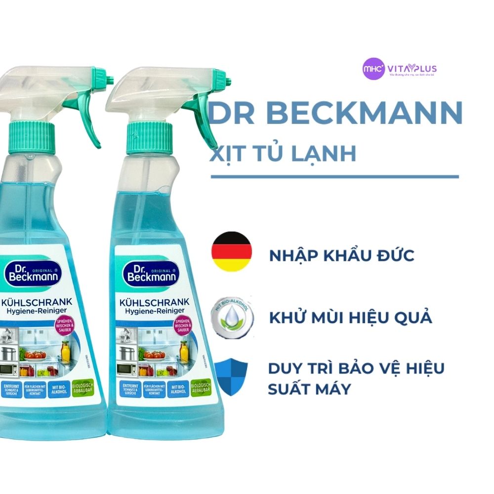 Dung dịch vệ sinh tủ lạnh Dr. Beckmann Bio-Alkoho 250ml