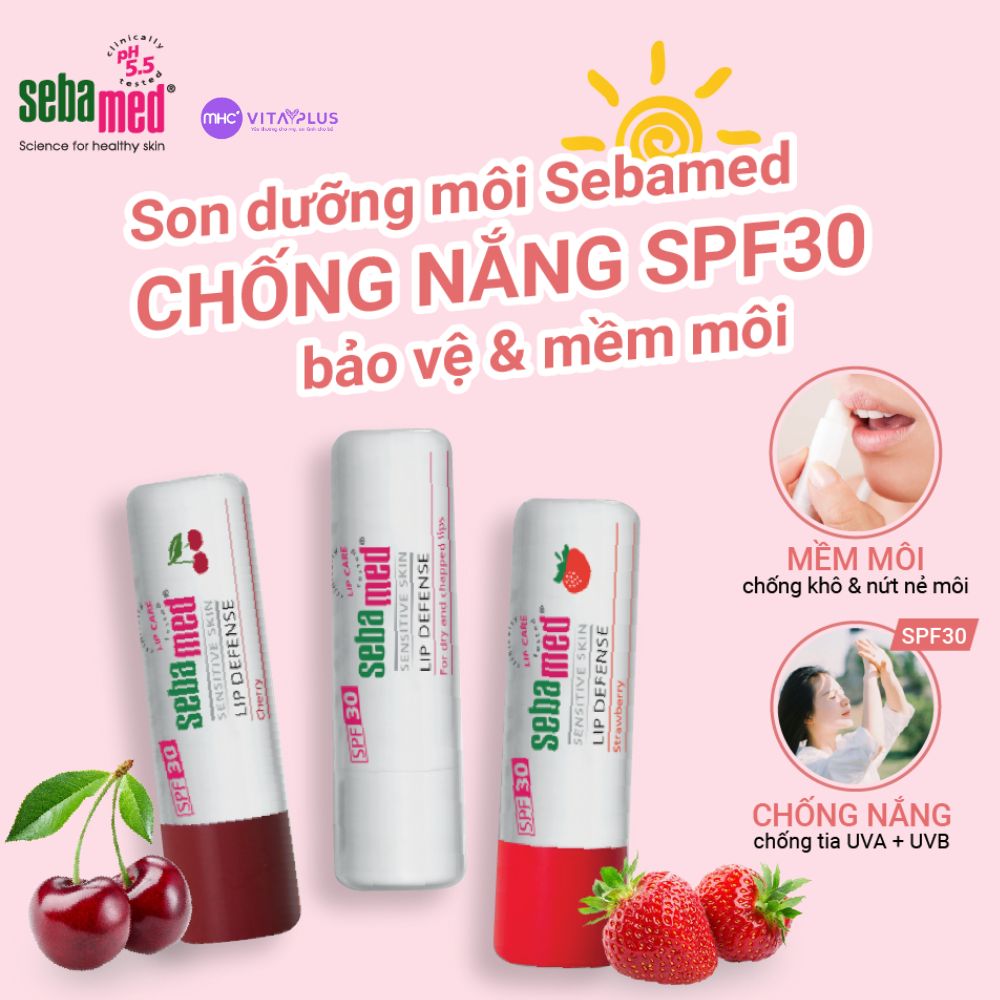 Son dưỡng bảo vệ môi Sebamed pH5.5 (4.8g)