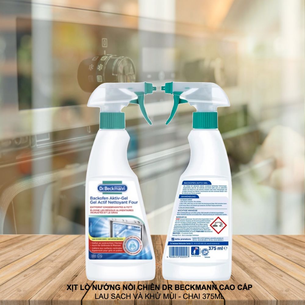 Dụng dịch vệ sinh lò nướng và lò vi sóng DR Beckmann 375ml