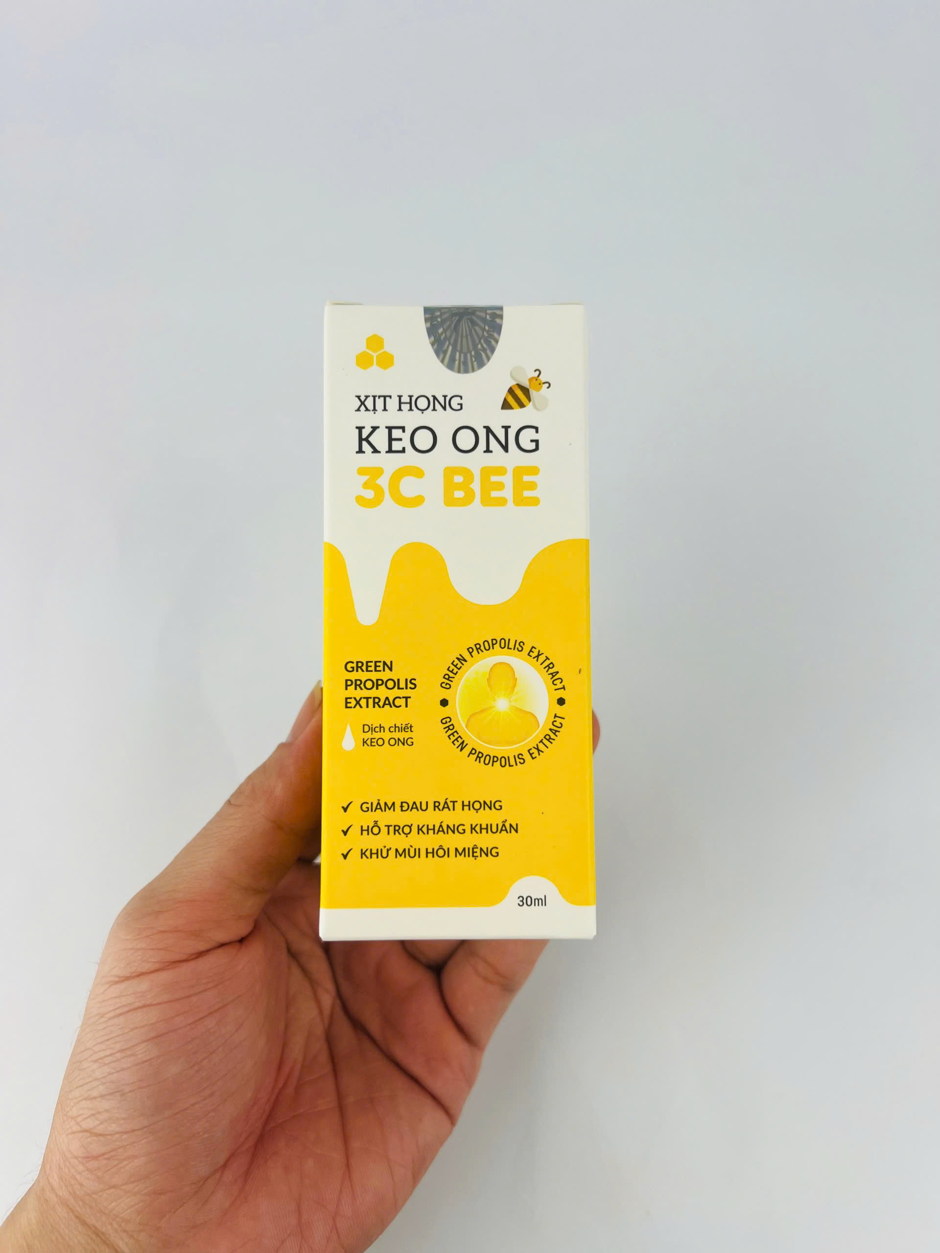 Xịt họng kẹo ong 3C Bee 30ml