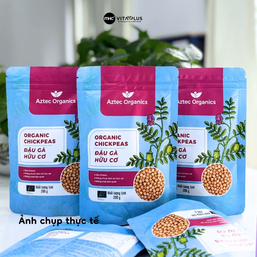 Đậu gà hữu cơ 200gr - Aztec Organics