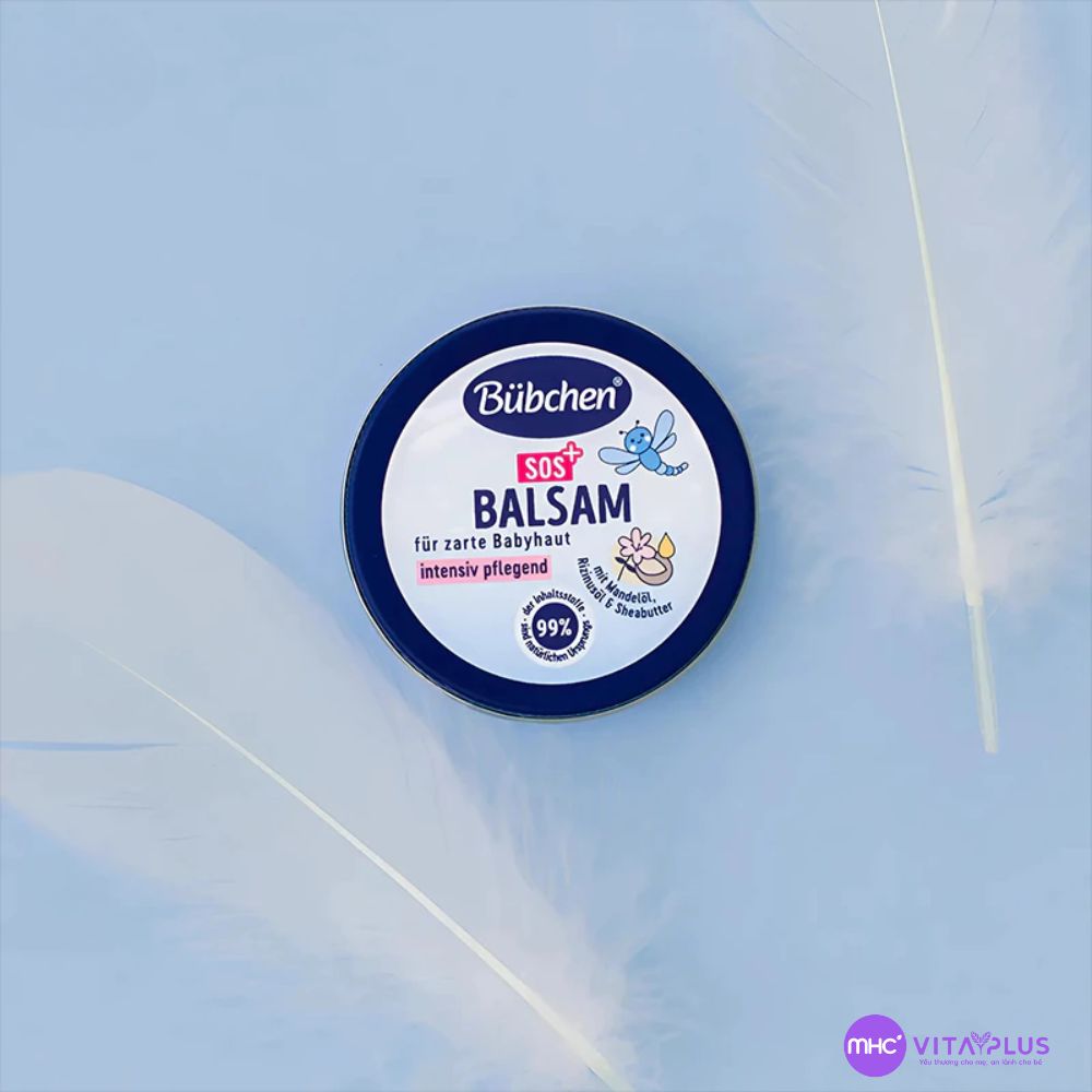 Sáp dưỡng môi, mặt & các vùng nứt nẻ Bubchen SOS Balsam (Dùng cho bé từ sơ sinh)