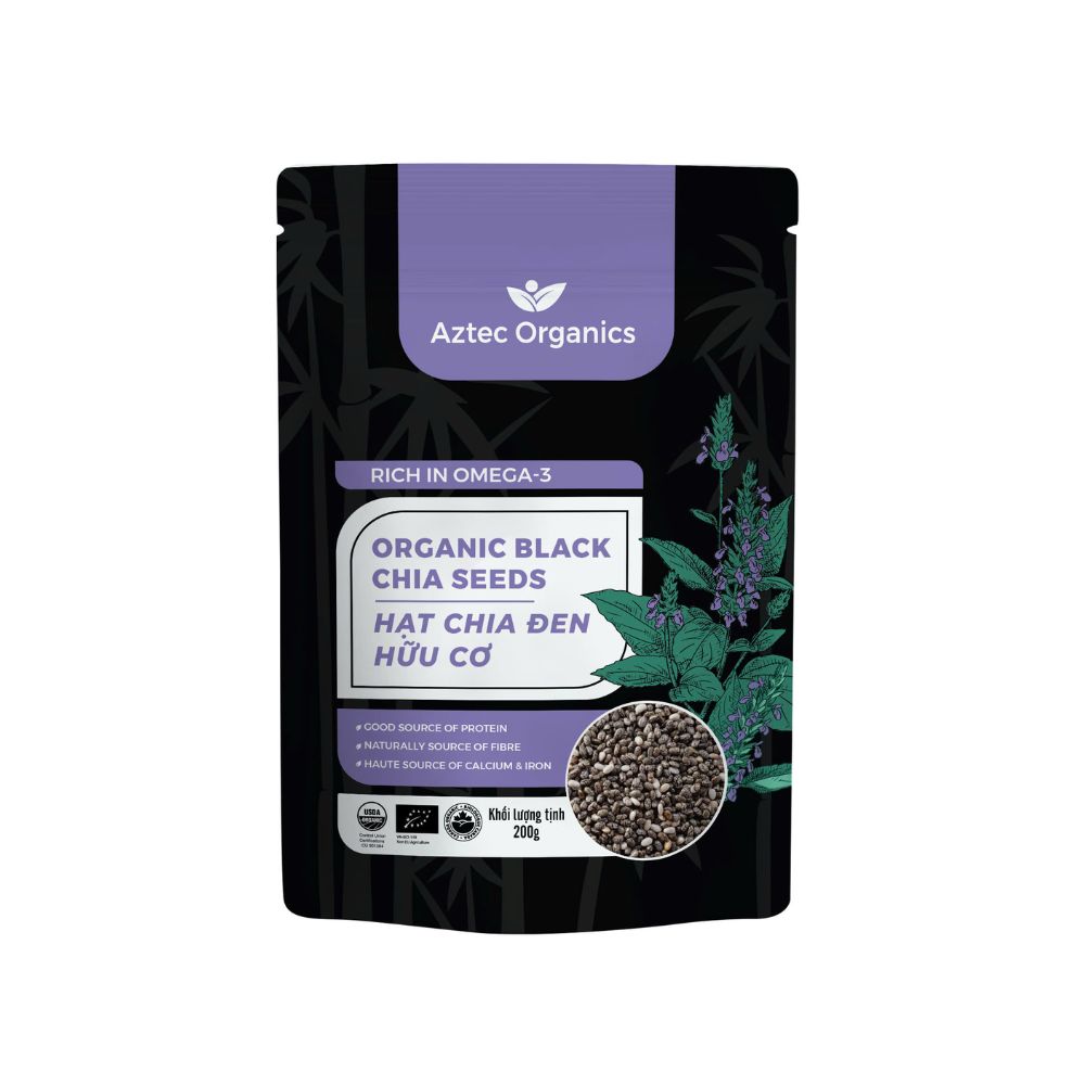 Hạt chia hữu cơ - Aztec Organics 200gr
