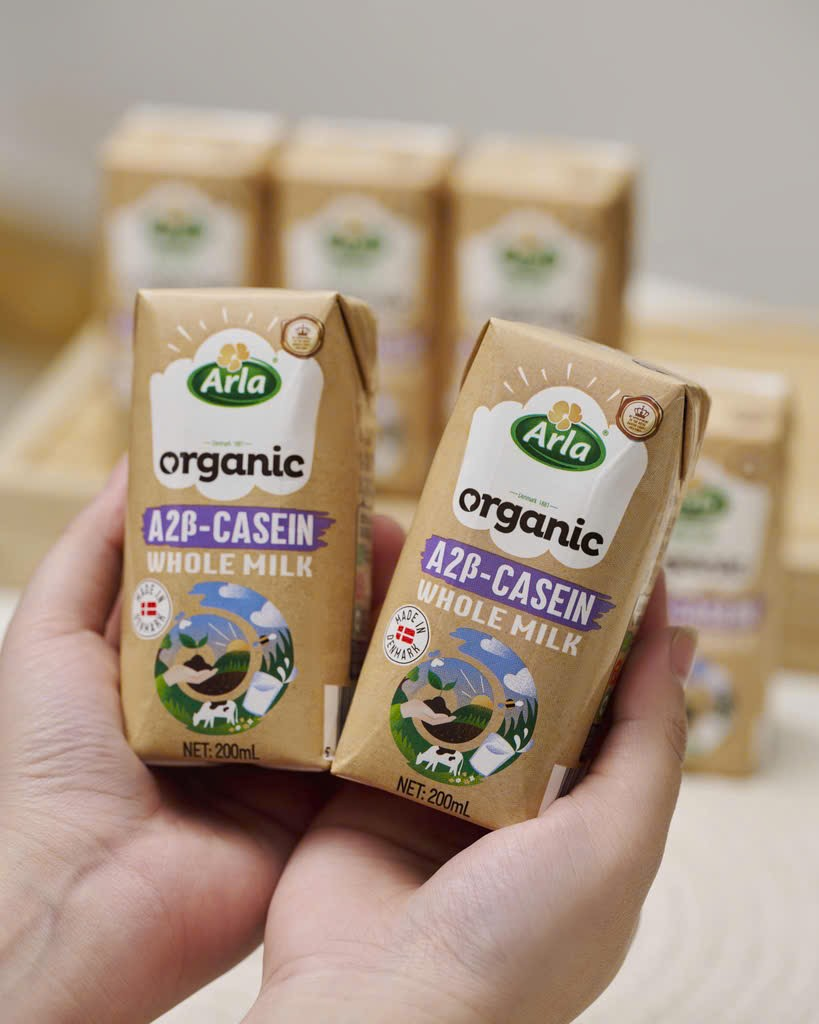 Sữa Tươi Hữu Cơ Đạm A2-Casein 200ml