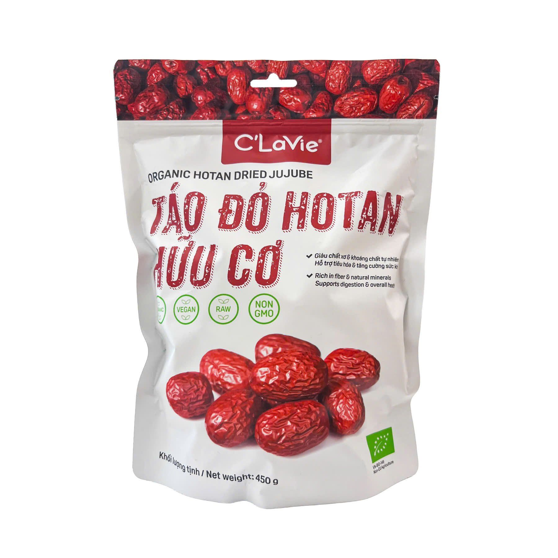 Táo đỏ Hotan hữu cơ C’Lavie 450g (loại to)