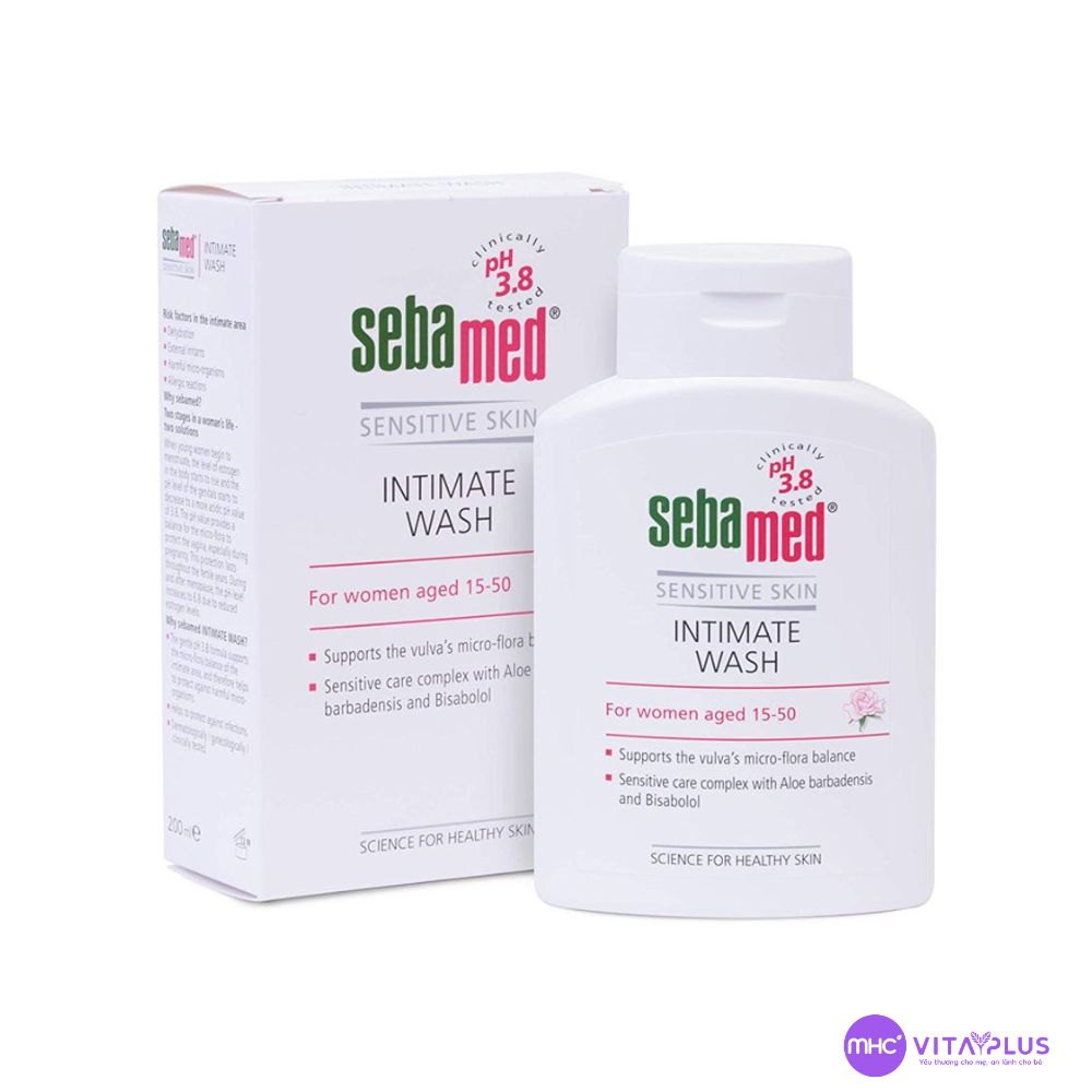 Dung Dịch Vệ Sinh Phụ Nữ Sebamed PH 3.8 50ml Feminine Intimate Wash