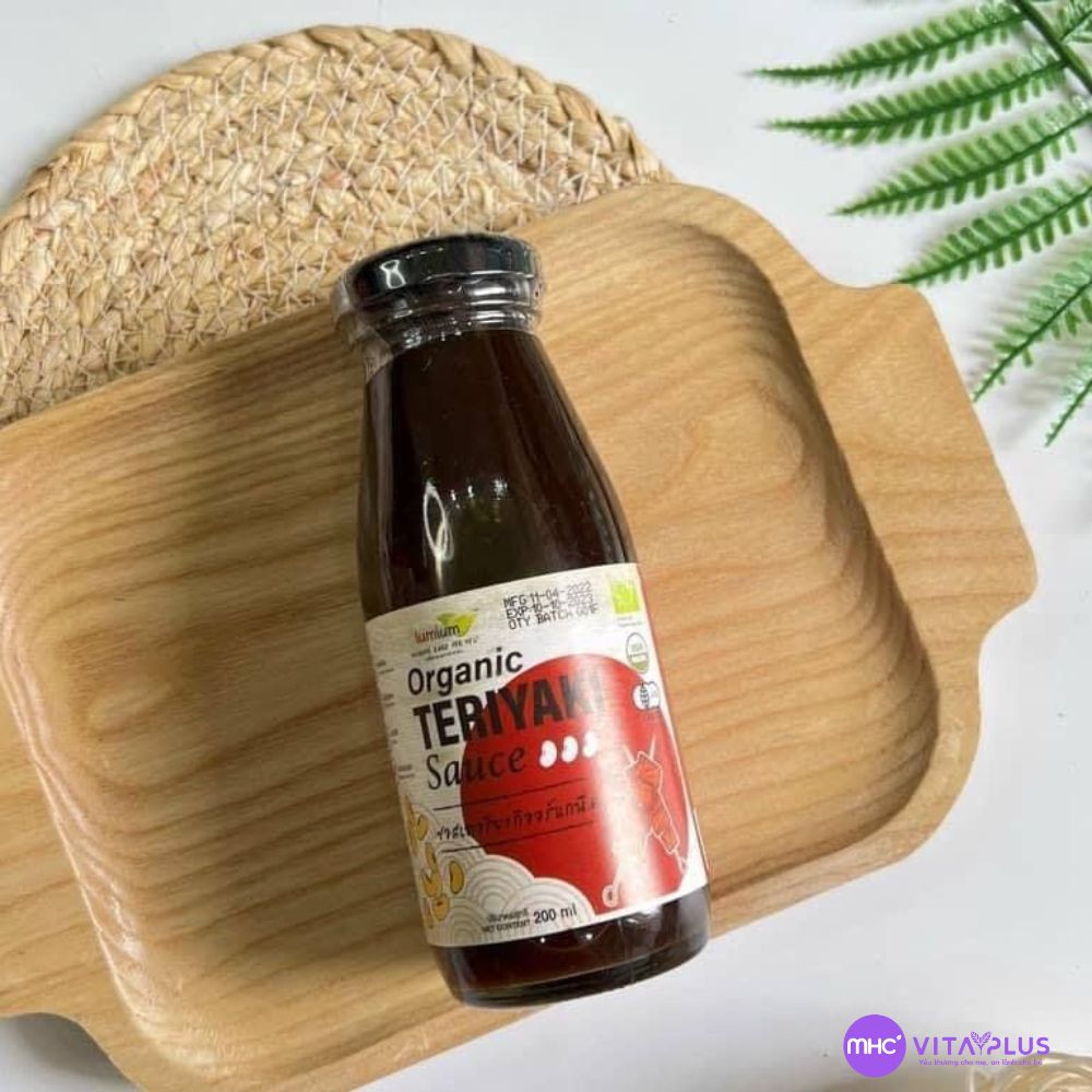 Sốt Teriyaki hữu cơ Lumlum 200ml - Thái Lan