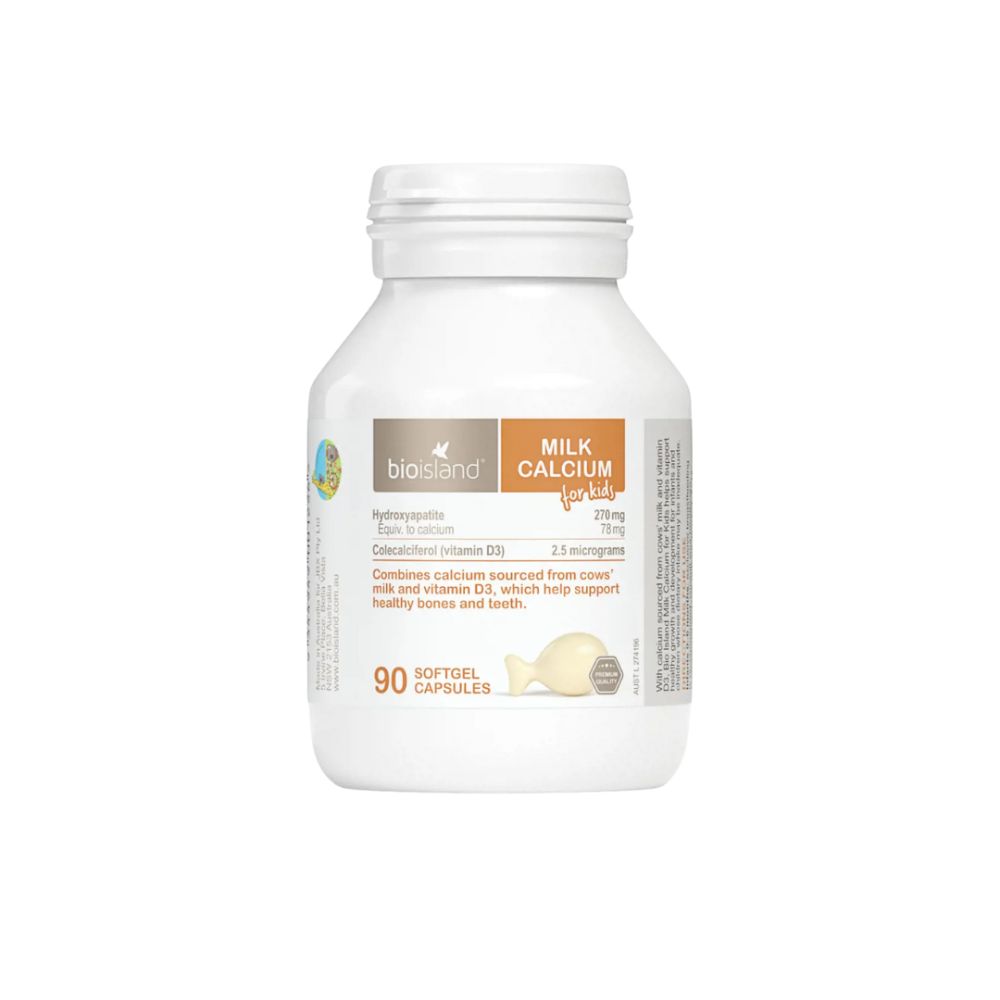Viên sữa bổ sung caxi cho bé Milk Calcium For Kids H/90v